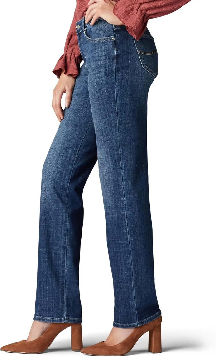 Lee Women's Relaxed Fit Straight Leg Jean