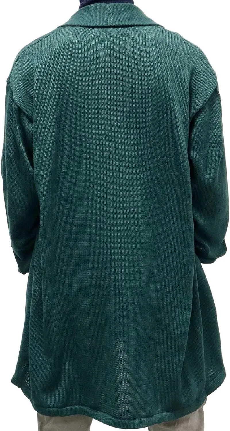 Long Cardigan Sweaters for Men Shawl Collar Sweater Open Front Cardigan Long Sleeve Knit Cardigan Fashion Oufits