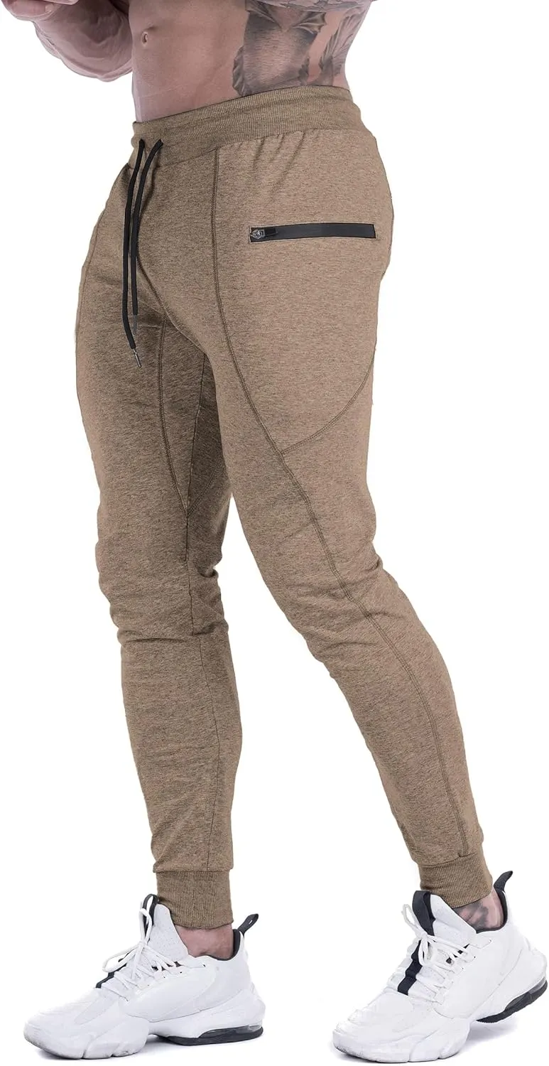 MAIKANONG Mens Slim Joggers Tapered Sweatpants Gym Workout Pants for Running Athletic Casual