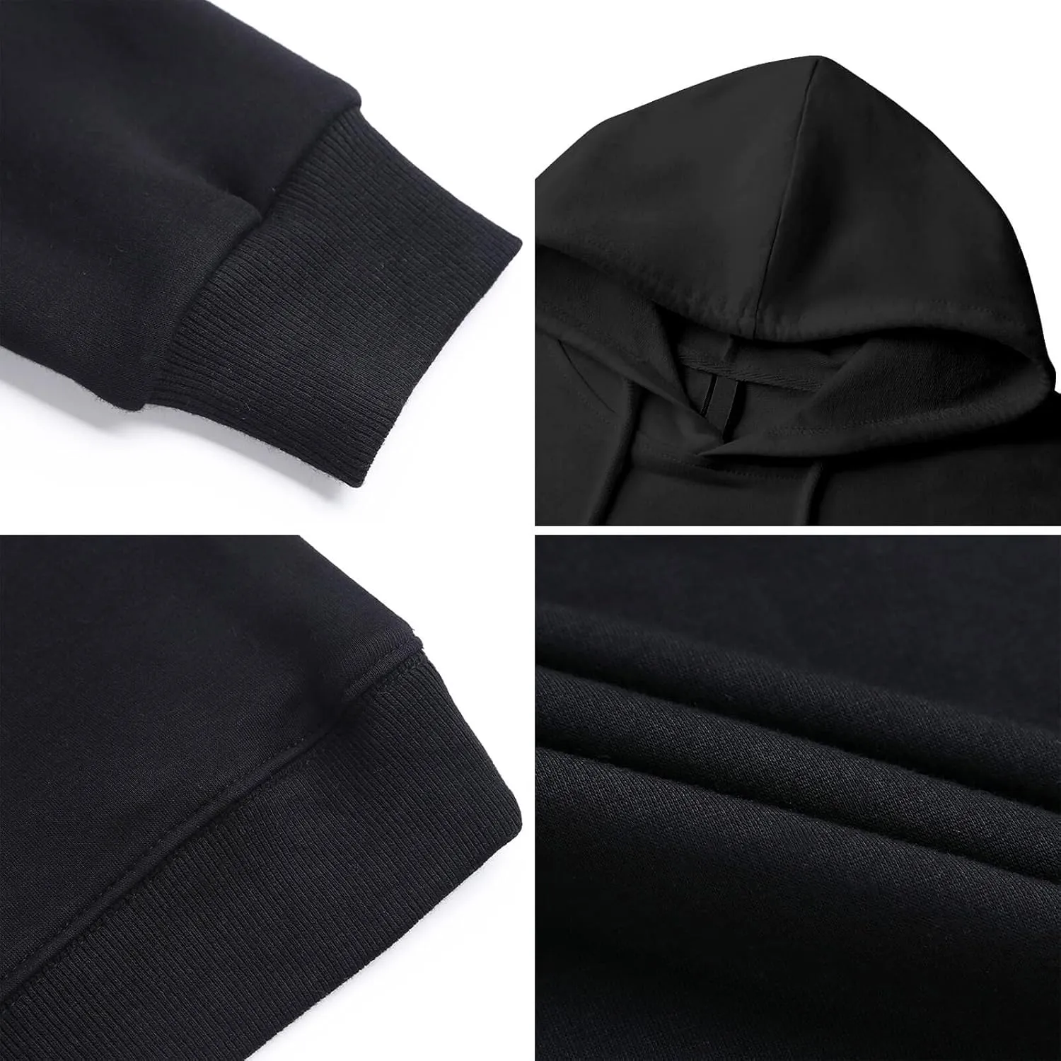 Man Woman Hoodies Oversized Sweatshirts Casual Cotton Hooded Long Sleeve Tops Graphic Clothing