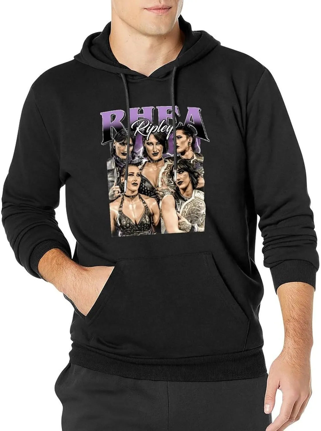 Man Woman Hoodies Oversized Sweatshirts Casual Cotton Hooded Long Sleeve Tops Graphic Clothing