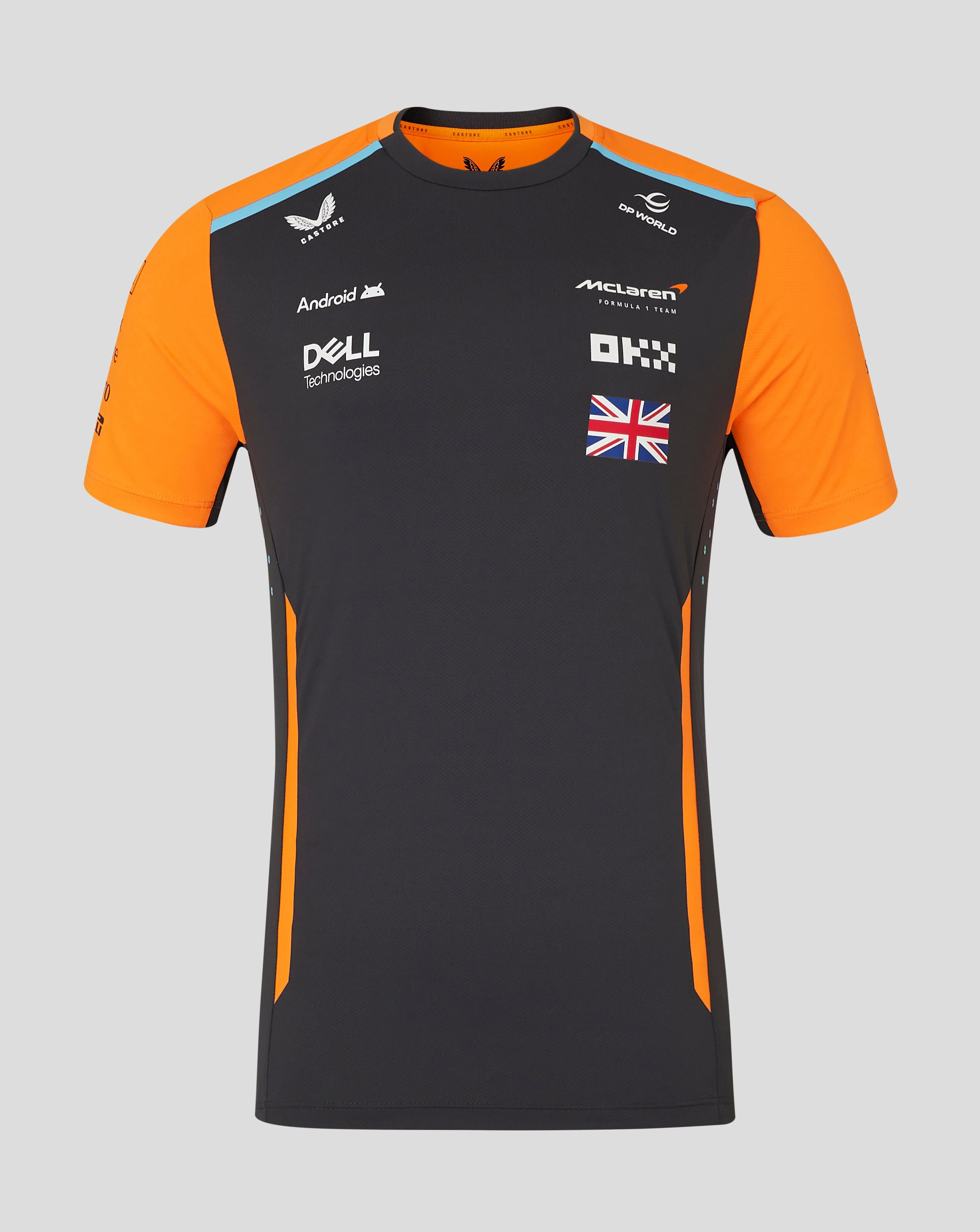McLaren F1 2024 Men's Lando Norris Team T-Shirt - Papaya/Phantom