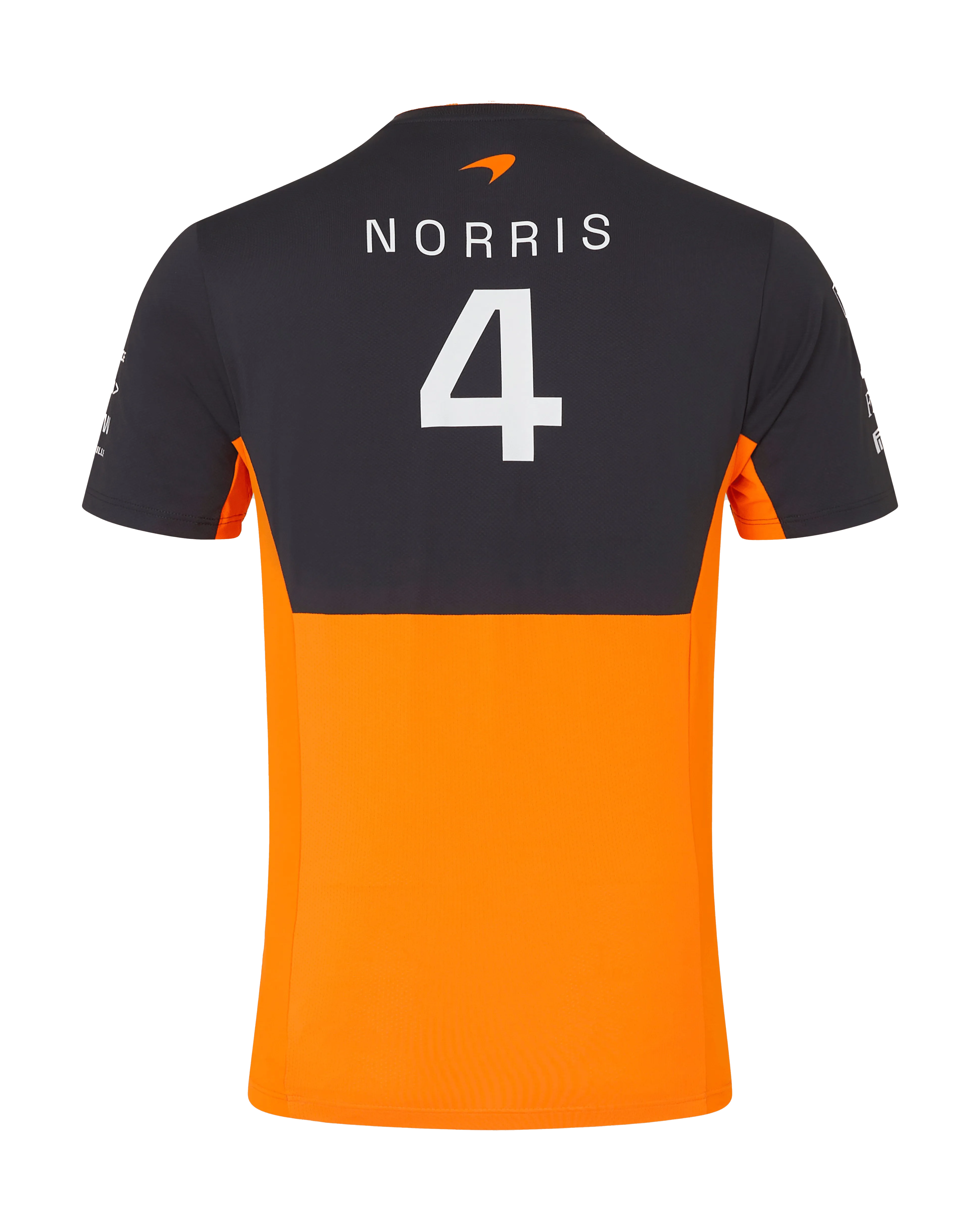 McLaren F1 2024 Men's Lando Norris Team T-Shirt - Papaya/Phantom