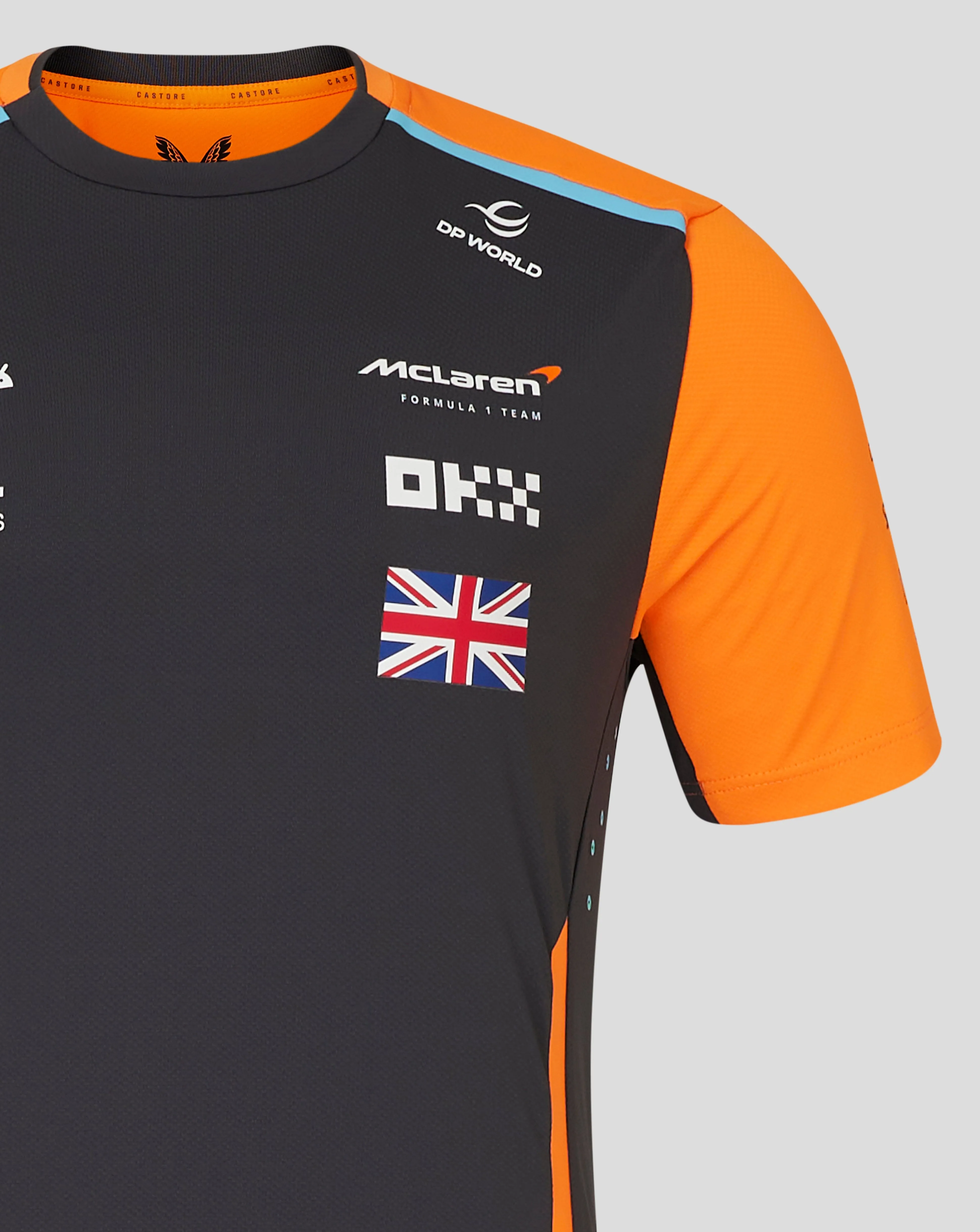 McLaren F1 2024 Men's Lando Norris Team T-Shirt - Papaya/Phantom
