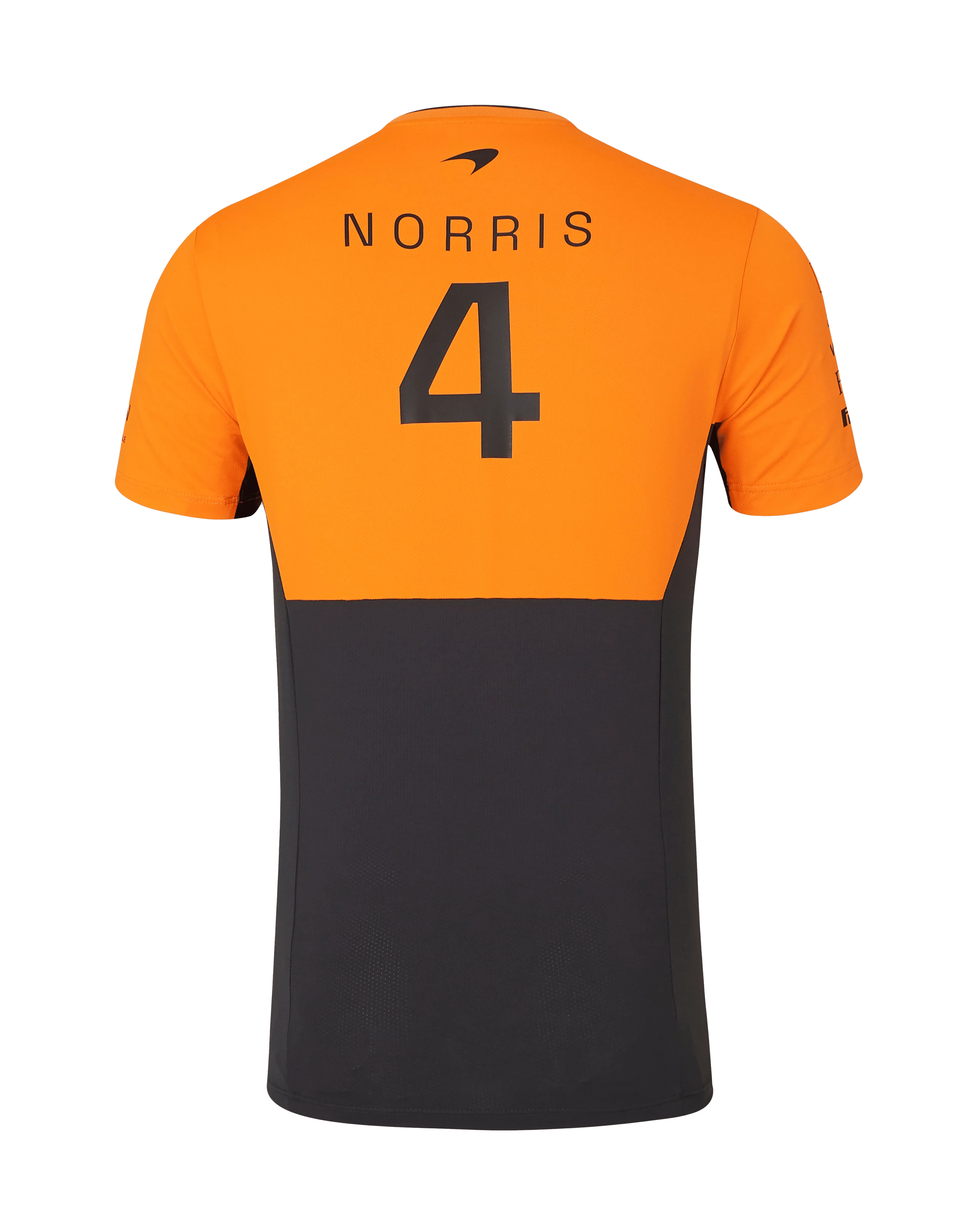 McLaren F1 2024 Men's Lando Norris Team T-Shirt - Papaya/Phantom
