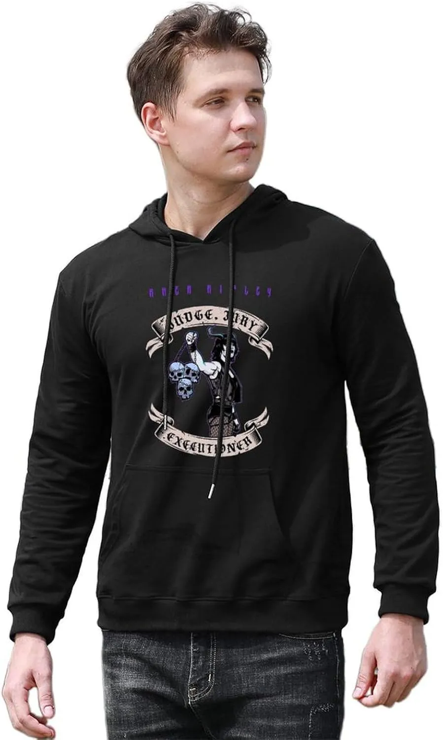 Men Women Hoodies Oversized Sweatshirts Casual Cotton Hooded Long Sleeve Tops Graphic Clothing