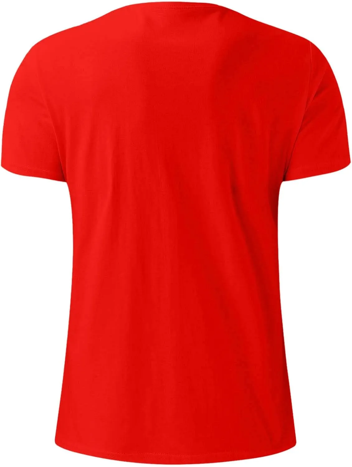 Mens Casual Shirts Graphic Round Neck Short Sleeve Loose Summer Fashion T-Shirt