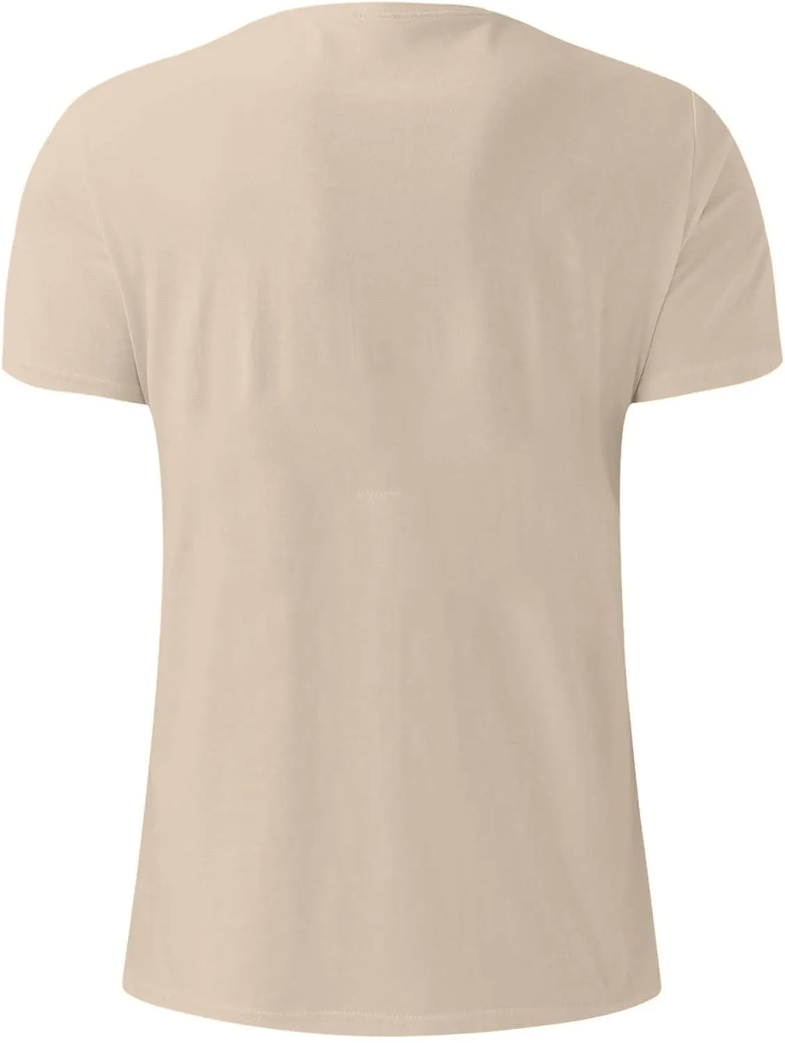 Mens Casual Shirts Graphic Round Neck Short Sleeve Loose Summer Fashion T-Shirt