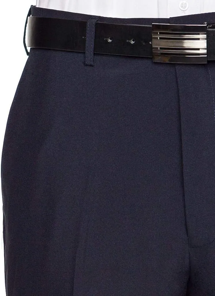 Mens Dress Pants Flat Front - Machine Washable Casual Pants Comfortable for Everyday Wear - Versatile Suit Pant for Work