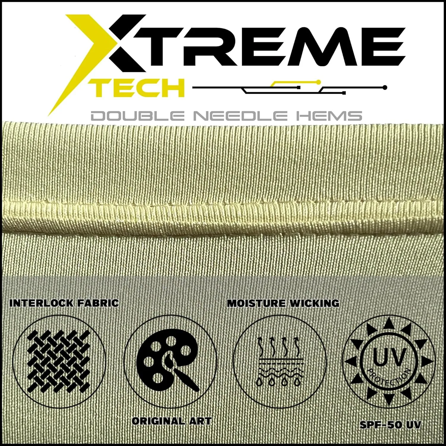 Mens Fishermens Tuna Slam Comfortable Fishing Shirt-UPF 50  Xtreme-Tek Interlocking Fabric, Quick-Dry, Ideal for Anglers