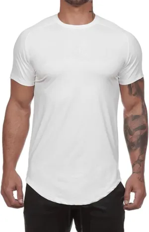 Mens Mesh T-Shirt Clothing Tight Summer Tops Tees Homme Solid Quick Dry Bodybuilding Fitness Tshirt