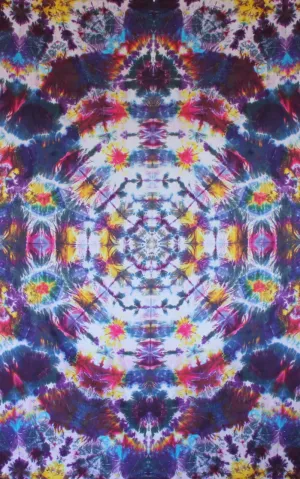 'Nesting Octohedrons' art panel Mandala 74"X 44"  #1652