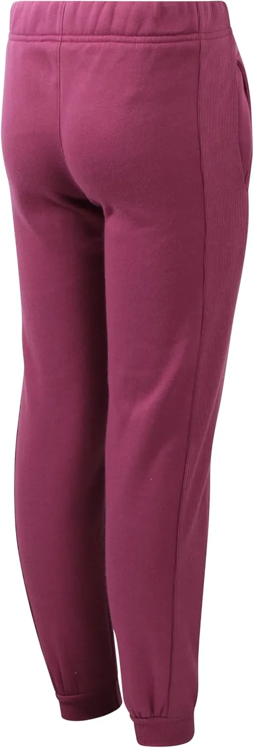 New Balance Girls' Sweatsuit - 2 Piece Active Fleece Sweatshirt and Sweatpants - Performance Jogger Pants Set for Girls, 7-12