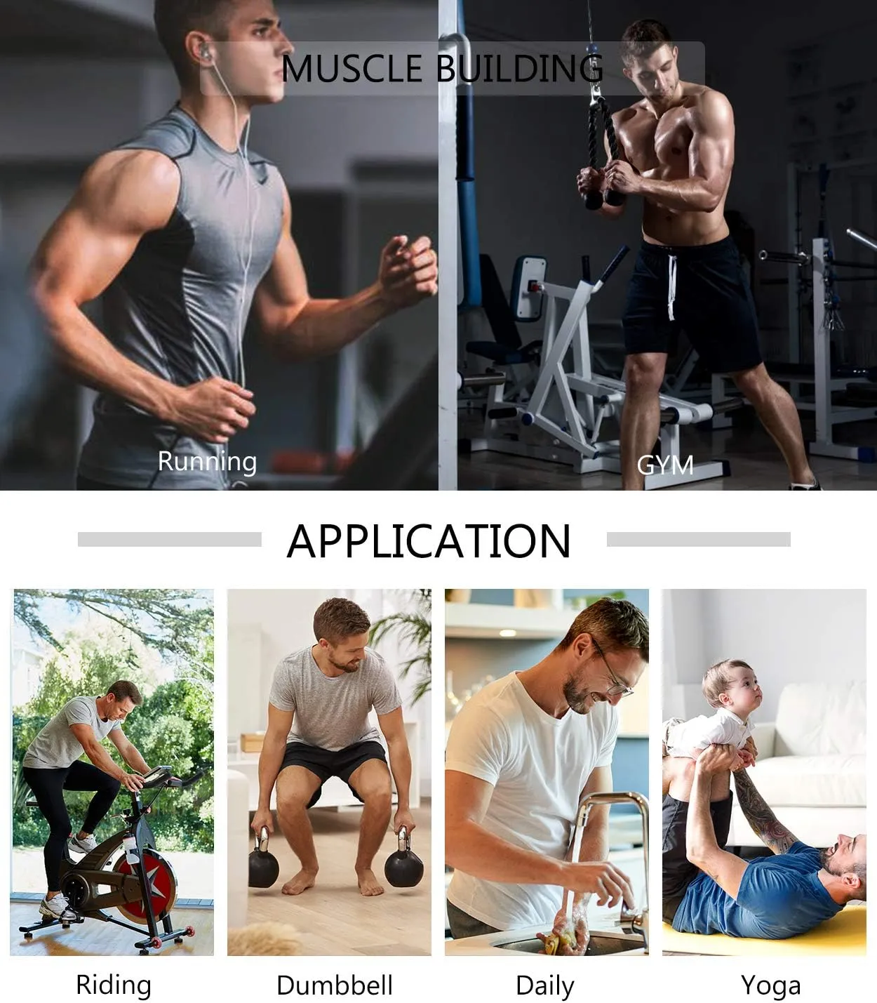 NonEcho Men Neoprene Waist Trainer Sauna Vest Gym Hot Sweat Tank Top Workout Shirt Shapewear Body Shaper No Zipper