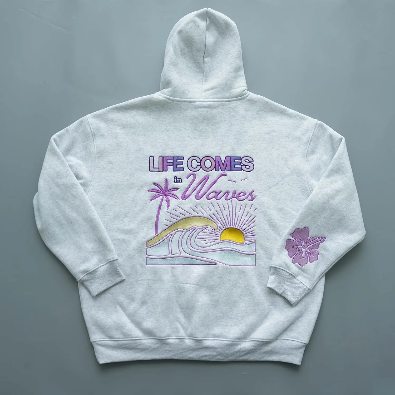 Oversized Graphic Hoodies for Teen Girl Women Cute Y2k Letter Flower Pullover Tops Aesthetic Preppy Sweatshirts