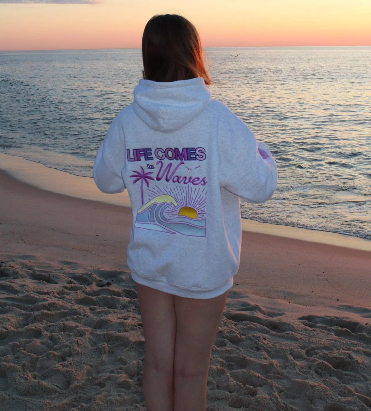 Oversized Graphic Hoodies for Teen Girl Women Cute Y2k Letter Flower Pullover Tops Aesthetic Preppy Sweatshirts