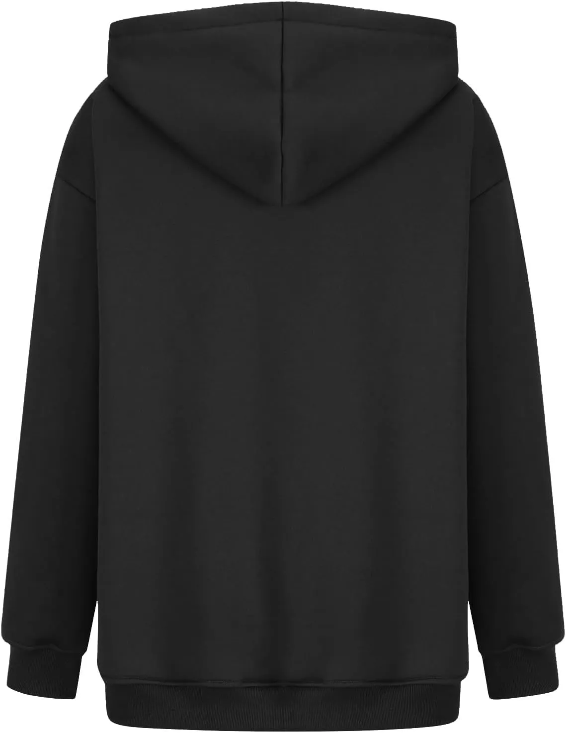PETYCZEN Womens Hoodies Oversized Long Sleeve Drop Shoulder Hooded Sweatshirt Casual Fleece Sweaters Drawstring Pullover Tops