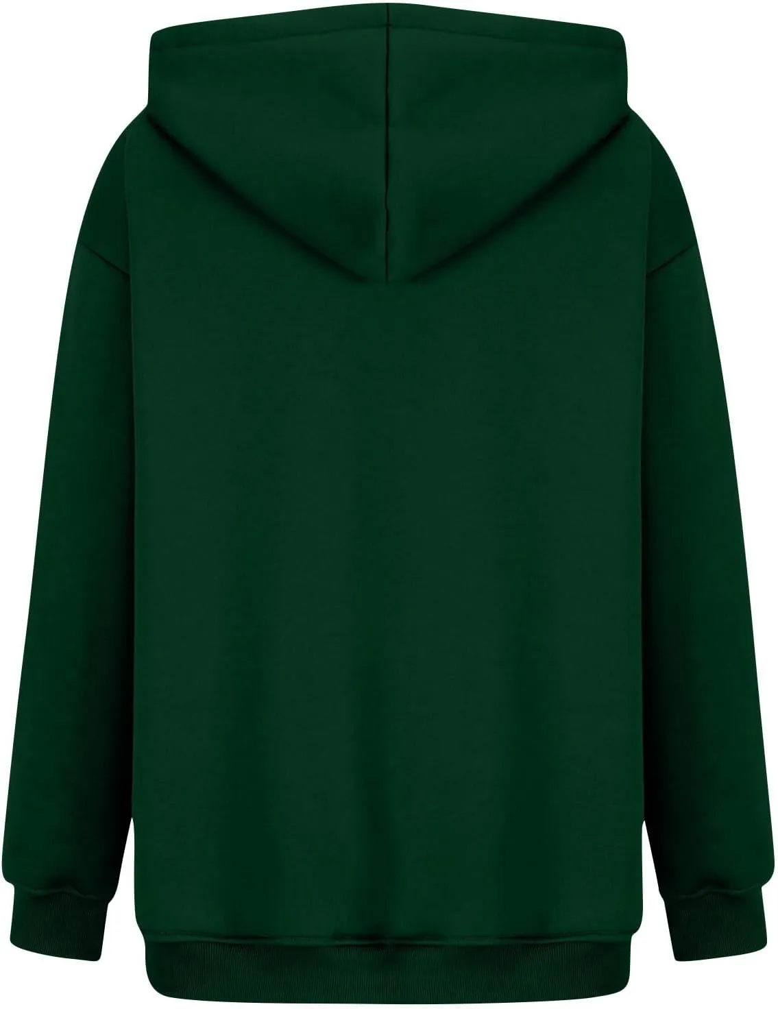 PETYCZEN Womens Hoodies Oversized Long Sleeve Drop Shoulder Hooded Sweatshirt Casual Fleece Sweaters Drawstring Pullover Tops