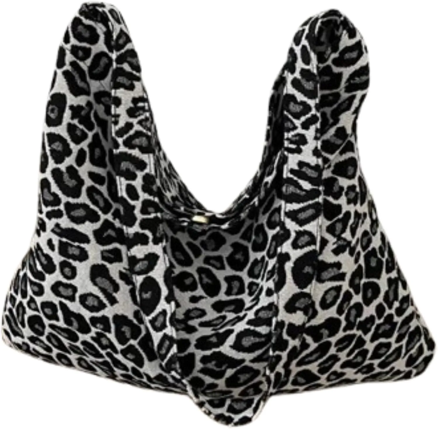 Pokn Leopard Bag Tote Bag Shoulder Bag Large Tote Bag Leopard Print Bag Crossbody Bag Canvas Bag Hobo Bag