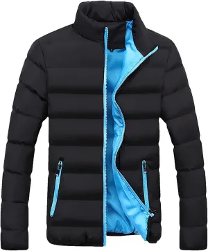 RTRDE Casual Jackets Lightweight Windbreaker Bomber Jacket Casual Zip Up Coats Outwear With Pockets, L-5XL