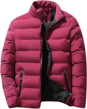 RTRDE Casual Jackets Lightweight Windbreaker Bomber Jacket Casual Zip Up Coats Outwear With Pockets, L-5XL