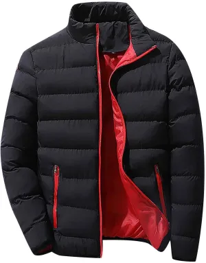 RTRDE Casual Jackets Lightweight Windbreaker Bomber Jacket Casual Zip Up Coats Outwear With Pockets, L-5XL
