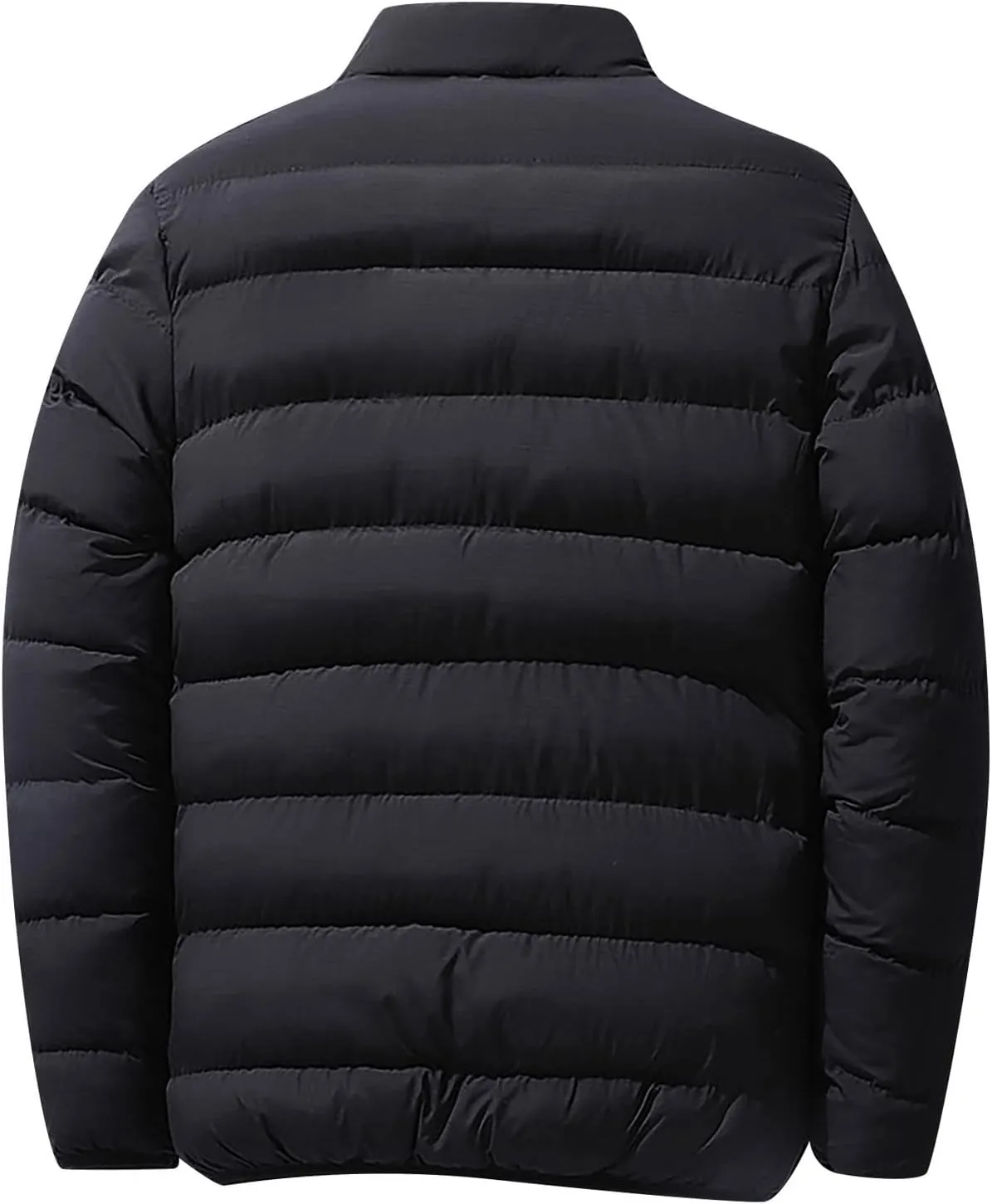 RTRDE Casual Jackets Lightweight Windbreaker Bomber Jacket Casual Zip Up Coats Outwear With Pockets, L-5XL