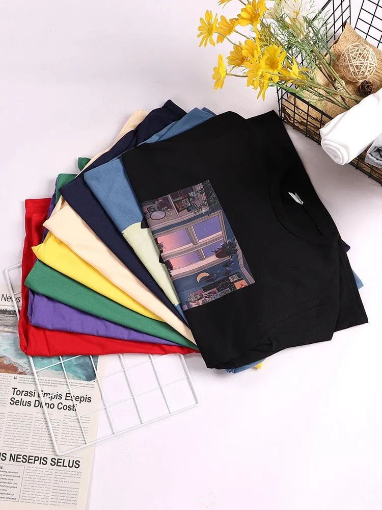 Sarcastic Comments Kawaii Cat T-Shirt Women Fashion Casual T Shirts Street Hip Hop Crop Top Cool Sport Breathable Female Tshirts