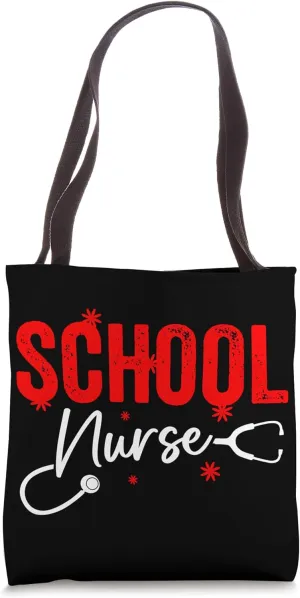 School Nurse Nurse Profession Hospital Support Doctor School Tote Bag