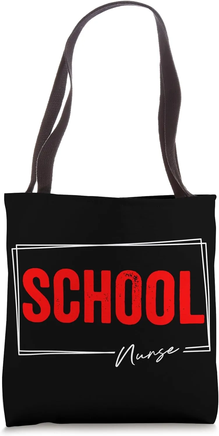 School Nurse Nurse Profession Hospital Support Doctor School Tote Bag