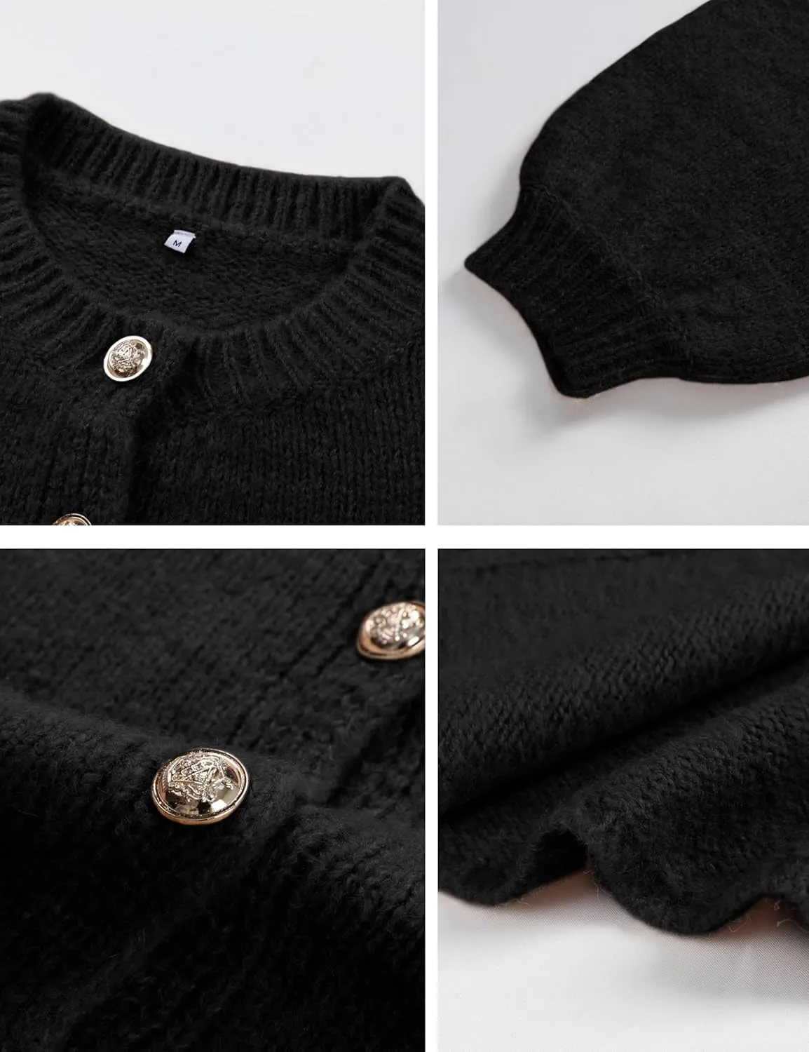 SeekMe Womens Cardigan Sweaters Casual Lightweight Long Sleeve Button Up Knit Oversized 2024 Fall Outwear