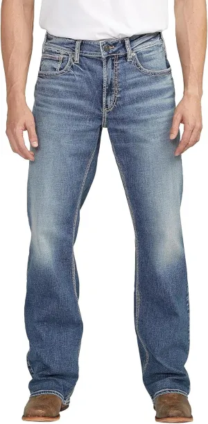Silver Jeans Co. Men's Zac Relaxed Fit Straight Leg Jeans