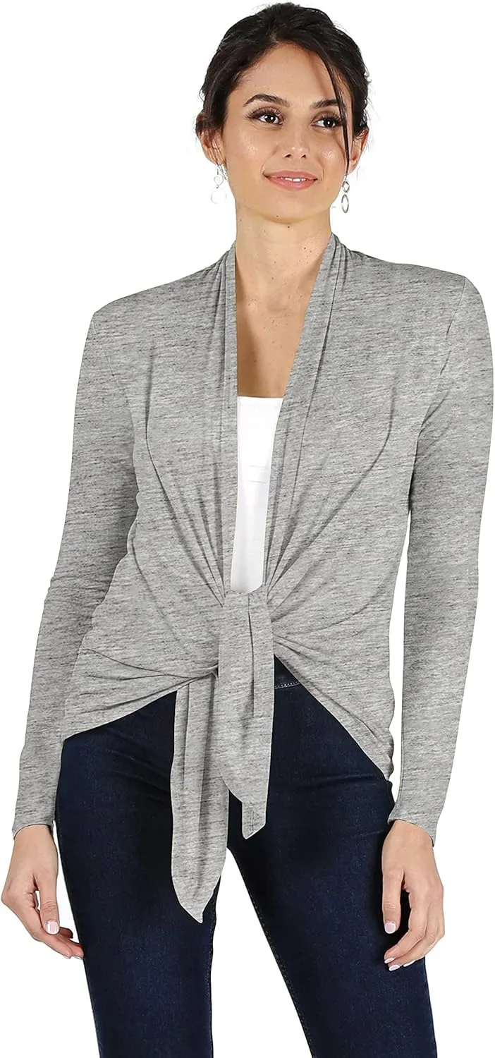 Simlu 3 Pack Lightweight Cardigans for Women Reg and Plus Size Light Cardigans for Women Summer Long Sleeves