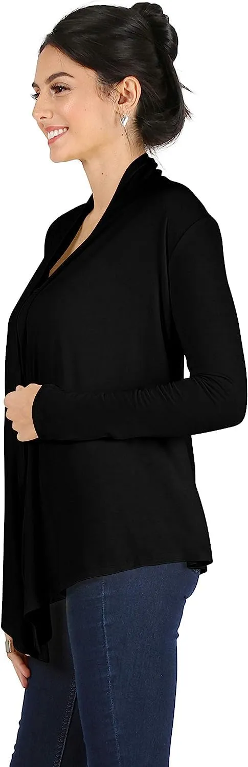 Simlu 3 Pack Lightweight Cardigans for Women Reg and Plus Size Light Cardigans for Women Summer Long Sleeves