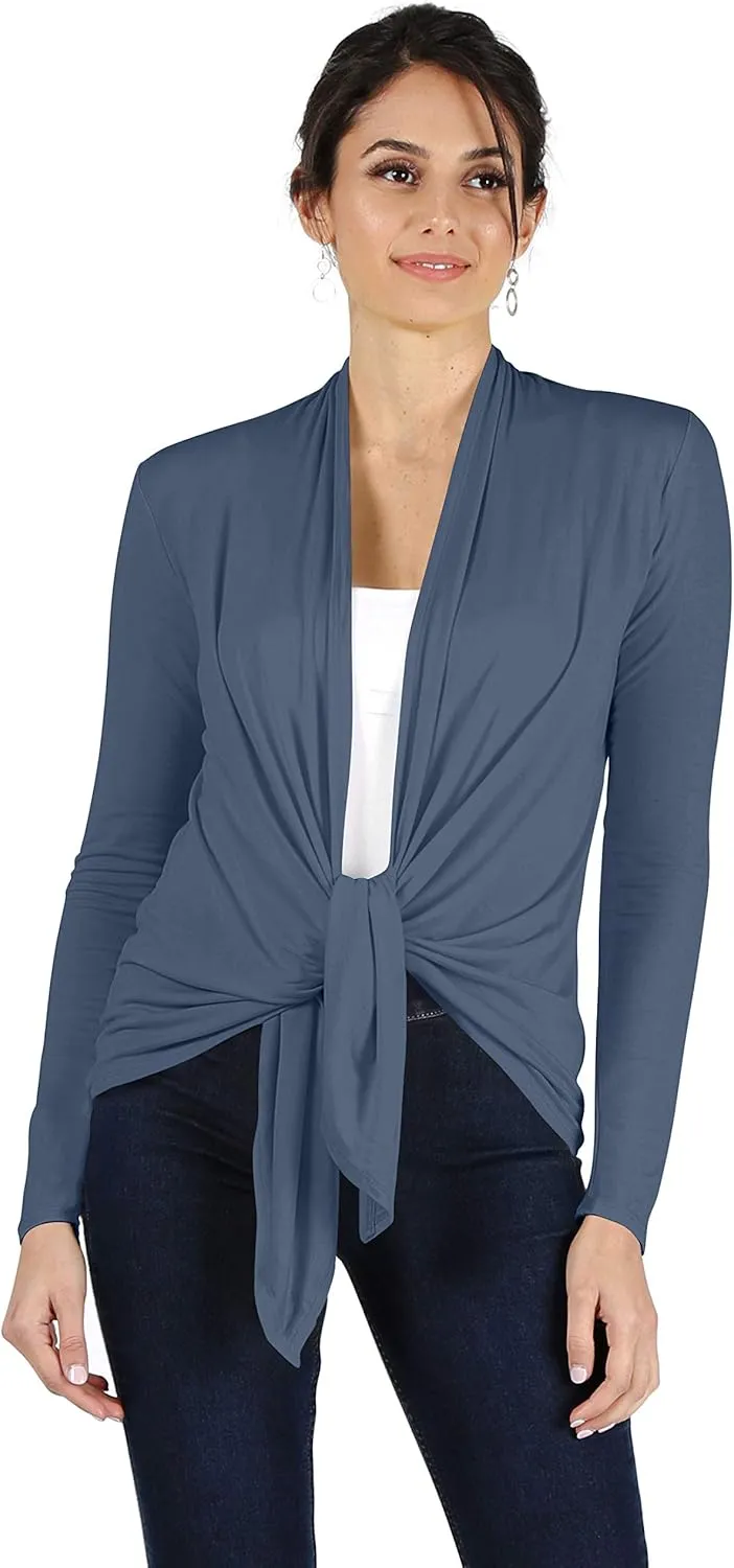 Simlu Lightweight Cardigans for Women Reg and Plus Size Light Cardigans for Women Summer Long Sleeves