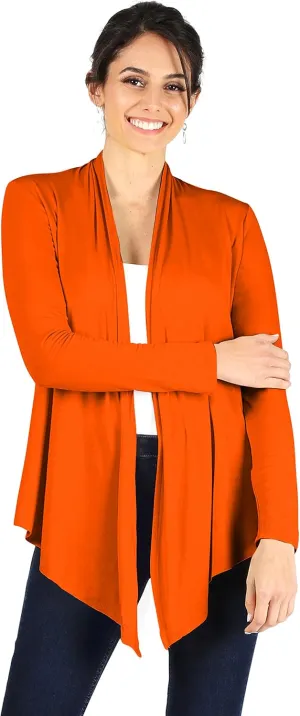 Simlu Lightweight Cardigans for Women Reg and Plus Size Light Cardigans for Women Summer Long Sleeves