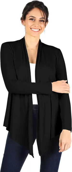 Simlu Lightweight Cardigans for Women Reg and Plus Size Light Cardigans for Women Summer Long Sleeves