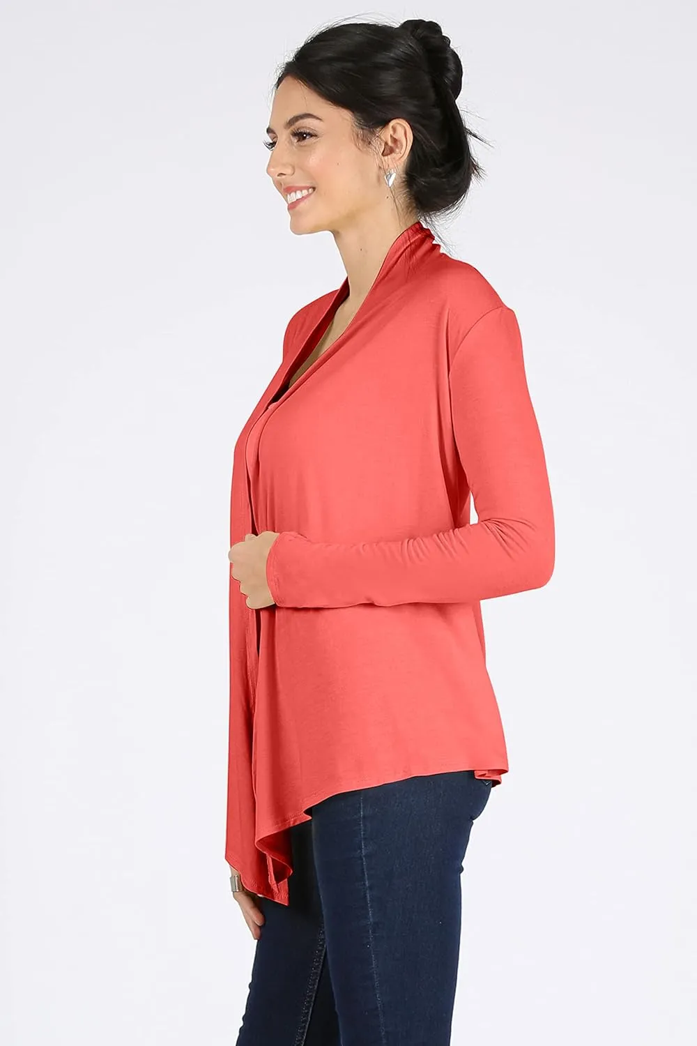 Simlu Lightweight Cardigans for Women Reg and Plus Size Light Cardigans for Women Summer Long Sleeves