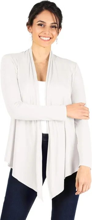 Simlu Lightweight Cardigans for Women Reg and Plus Size Light Cardigans for Women Summer Long Sleeves