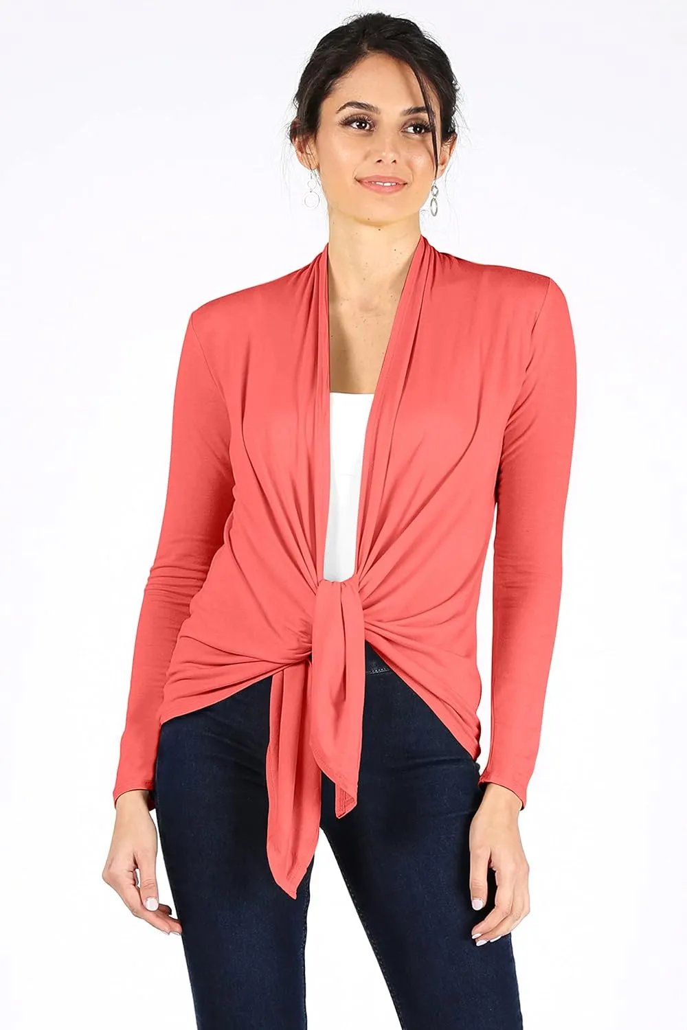 Simlu Lightweight Cardigans for Women Reg and Plus Size Light Cardigans for Women Summer Long Sleeves
