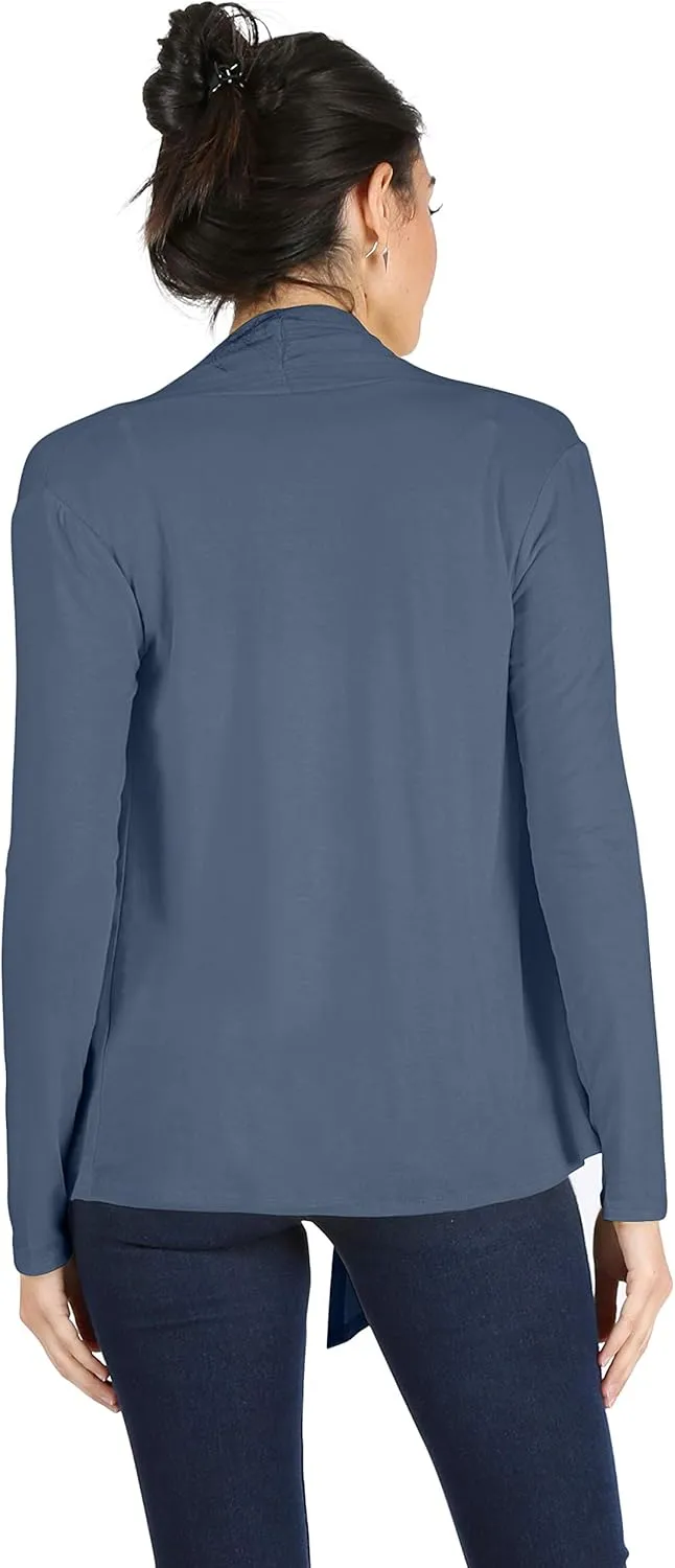 Simlu Lightweight Cardigans for Women Reg and Plus Size Light Cardigans for Women Summer Long Sleeves