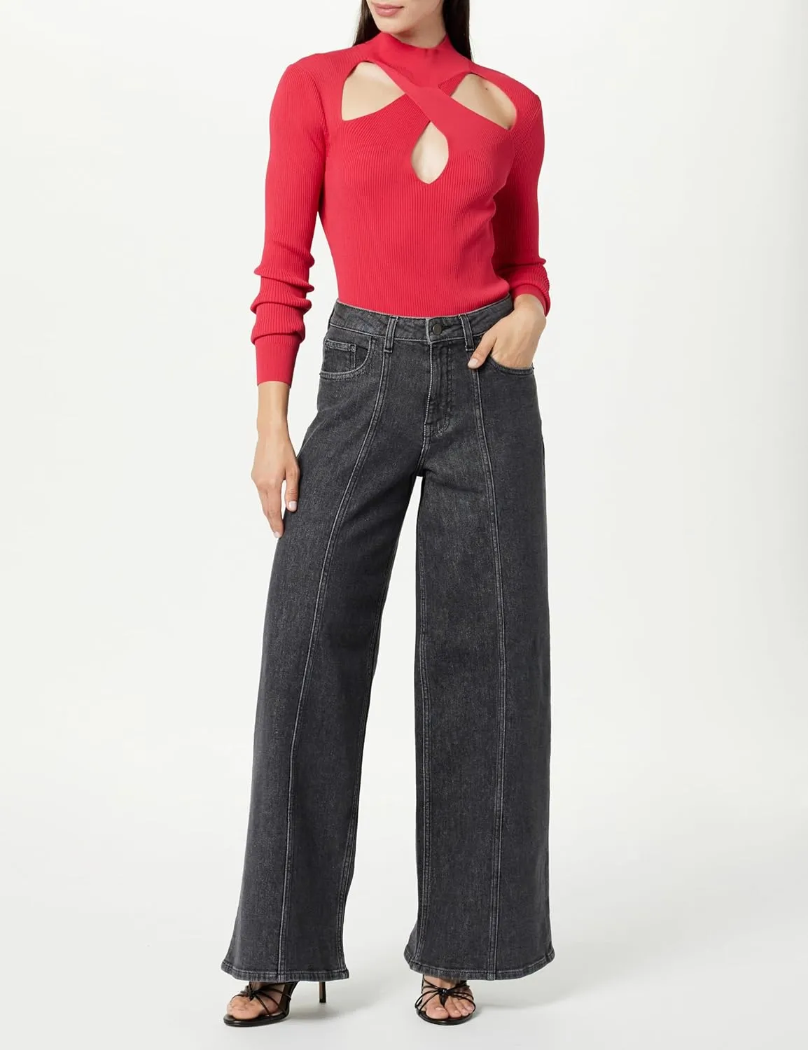 The Drop Women's Frida Relaxed Fit Jeans