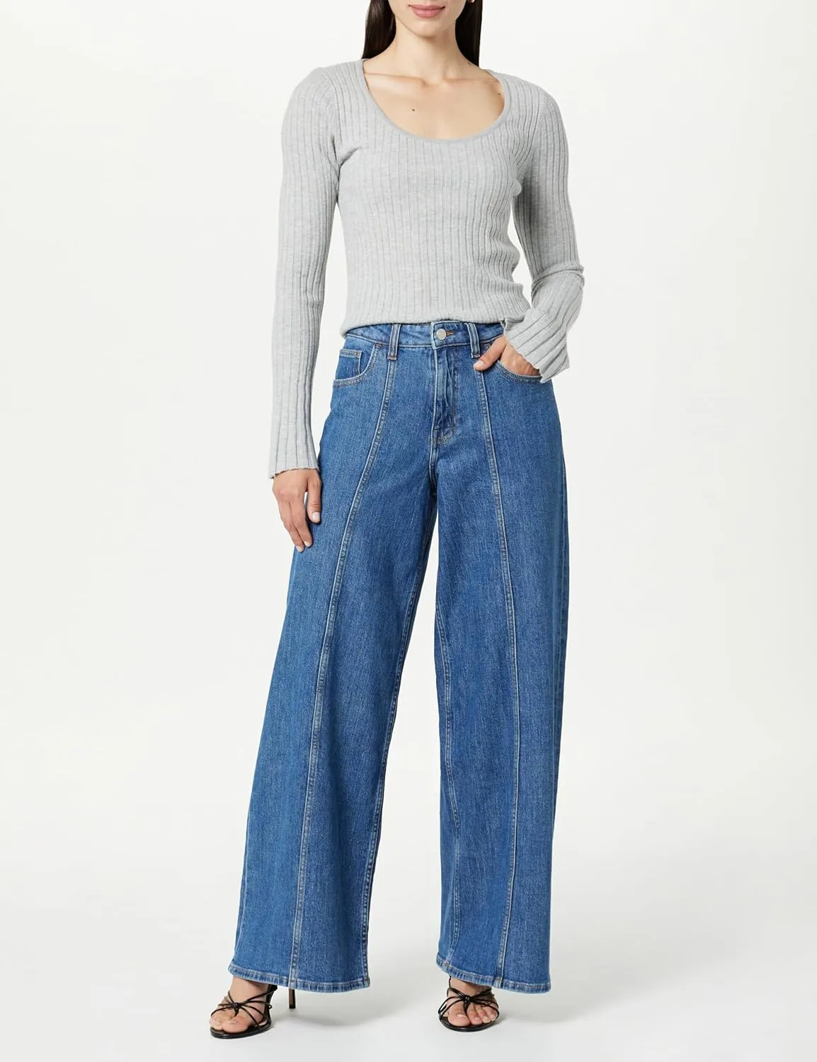 The Drop Women's Frida Relaxed Fit Jeans