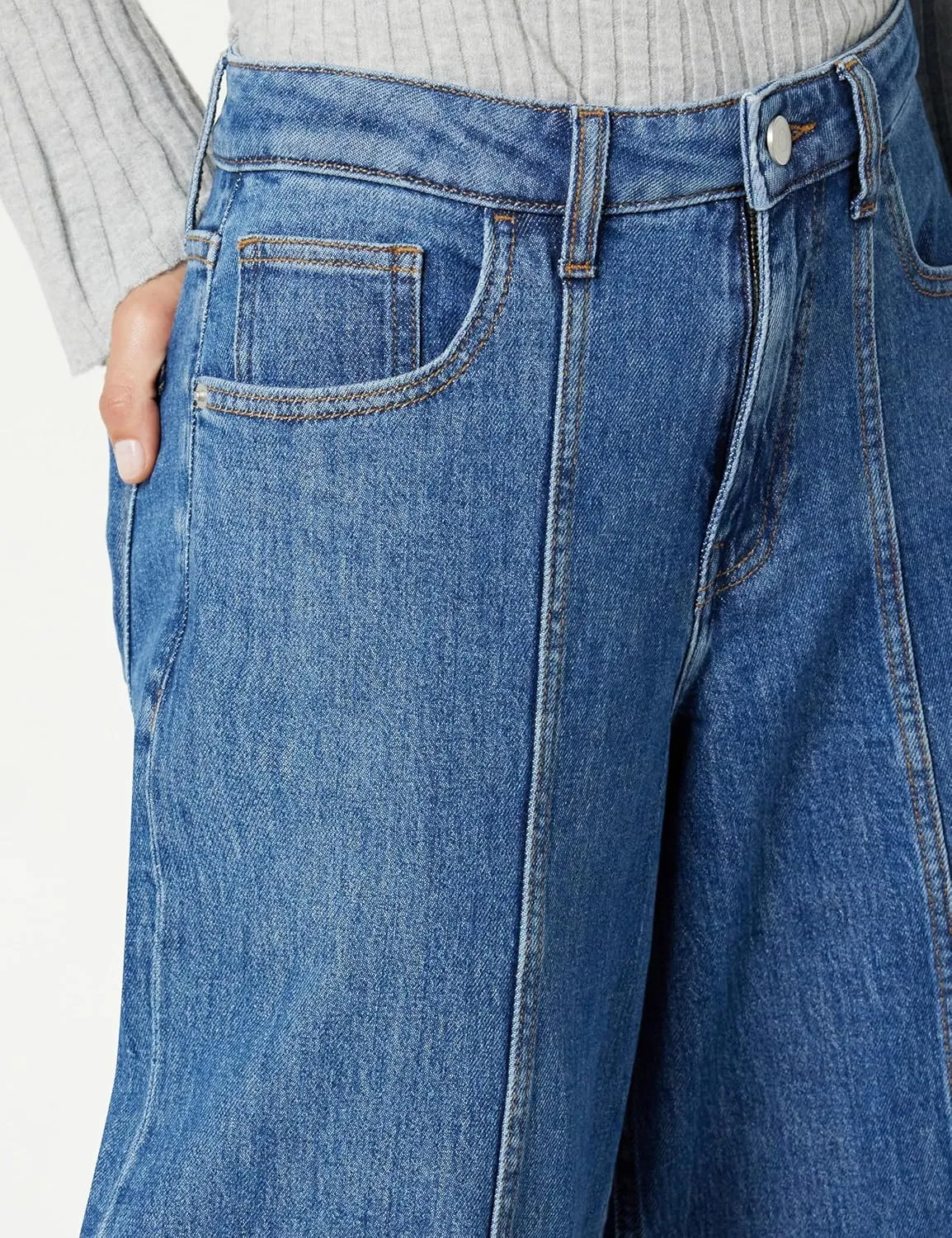 The Drop Women's Frida Relaxed Fit Jeans