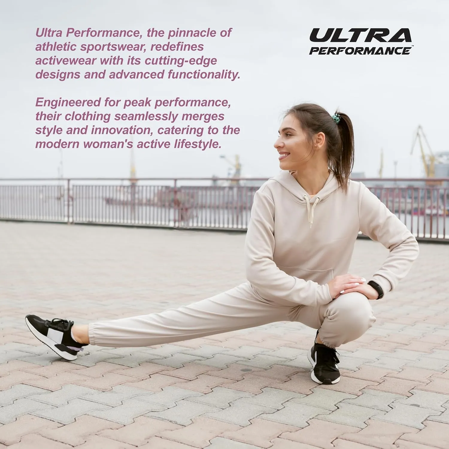 Ultra Performance Womens Sweatpants Open Bottom Sweat Pants for Women, 3 Pack Lounge Pants Women (Plus Size)