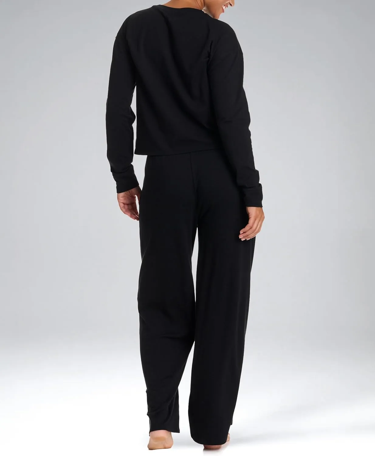 U.S. Polo Assn. Lounge Sets for Women, Tracksuit Sets for Women 2 Piece with Top and Wide Leg Sweatpants for Spring