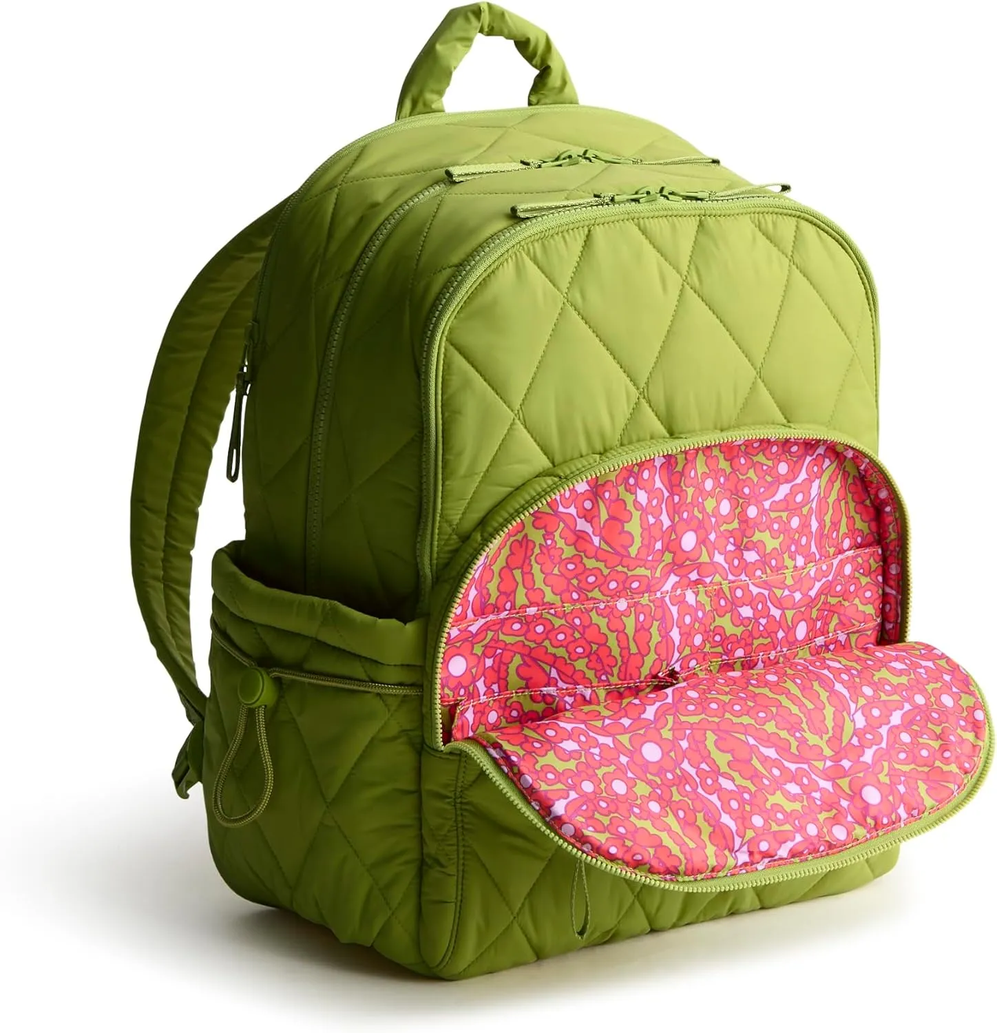 Vera Bradley Featherweight Large Bancroft Backpack, Spinach Green