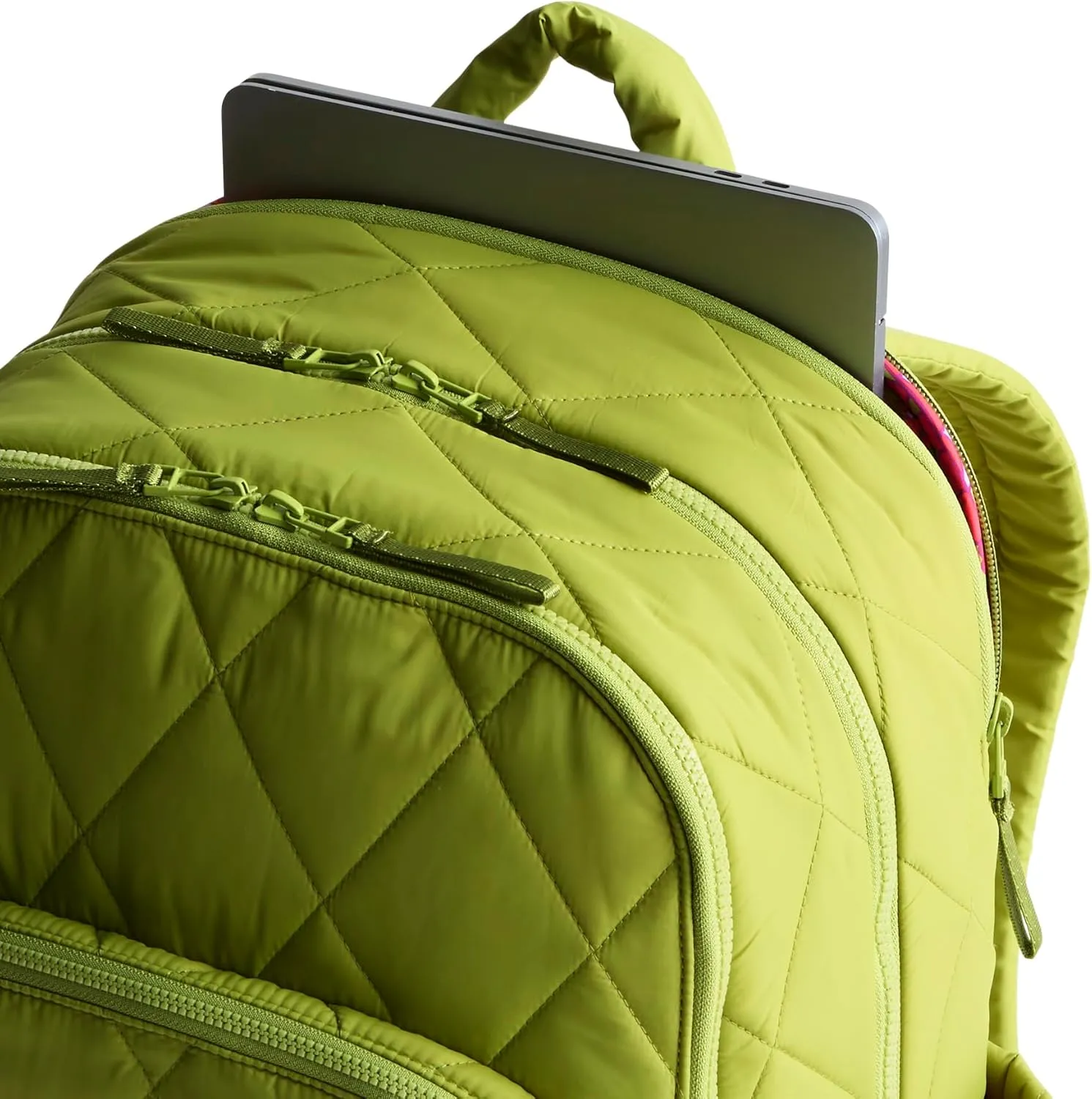 Vera Bradley Featherweight Large Bancroft Backpack, Spinach Green