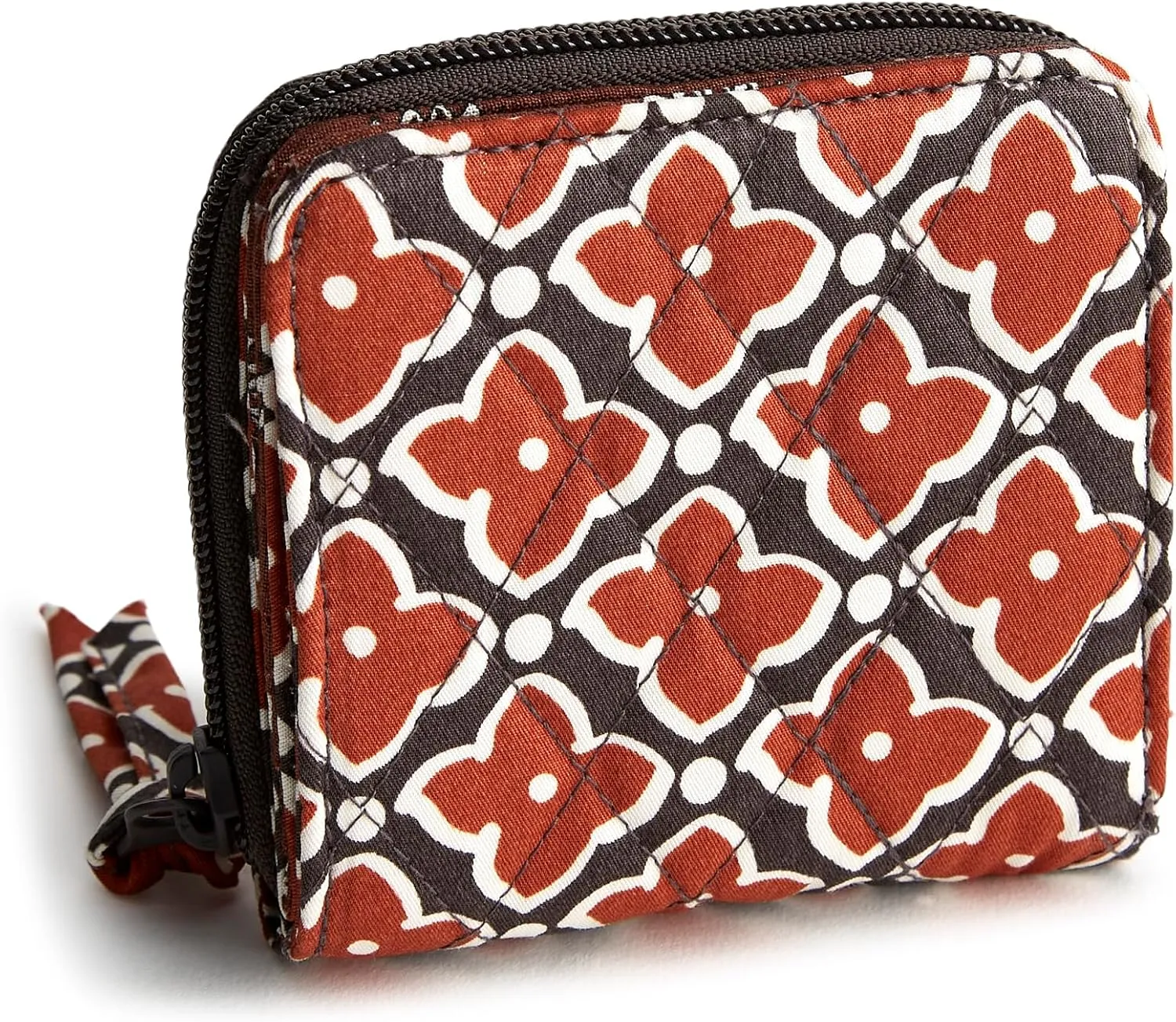 Vera Bradley Women's Premium Cotton Small Zip-Around Wallet