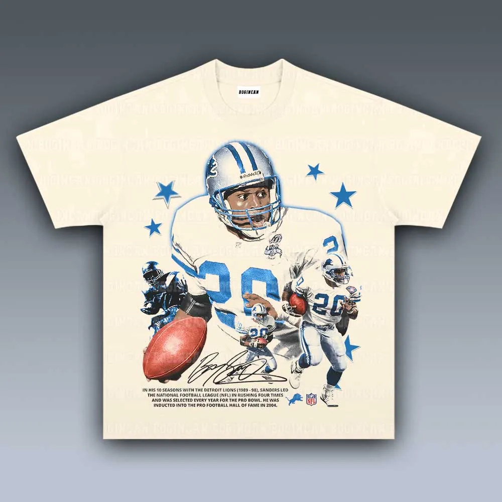 VINTAGE TEE | BARRY SANDERS 1.7